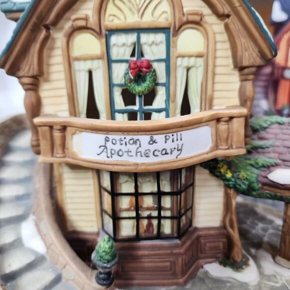 2001 Santa's Workbench Potion and Pill Apothecary Victorian Series Original Box - Picture 7 of 16